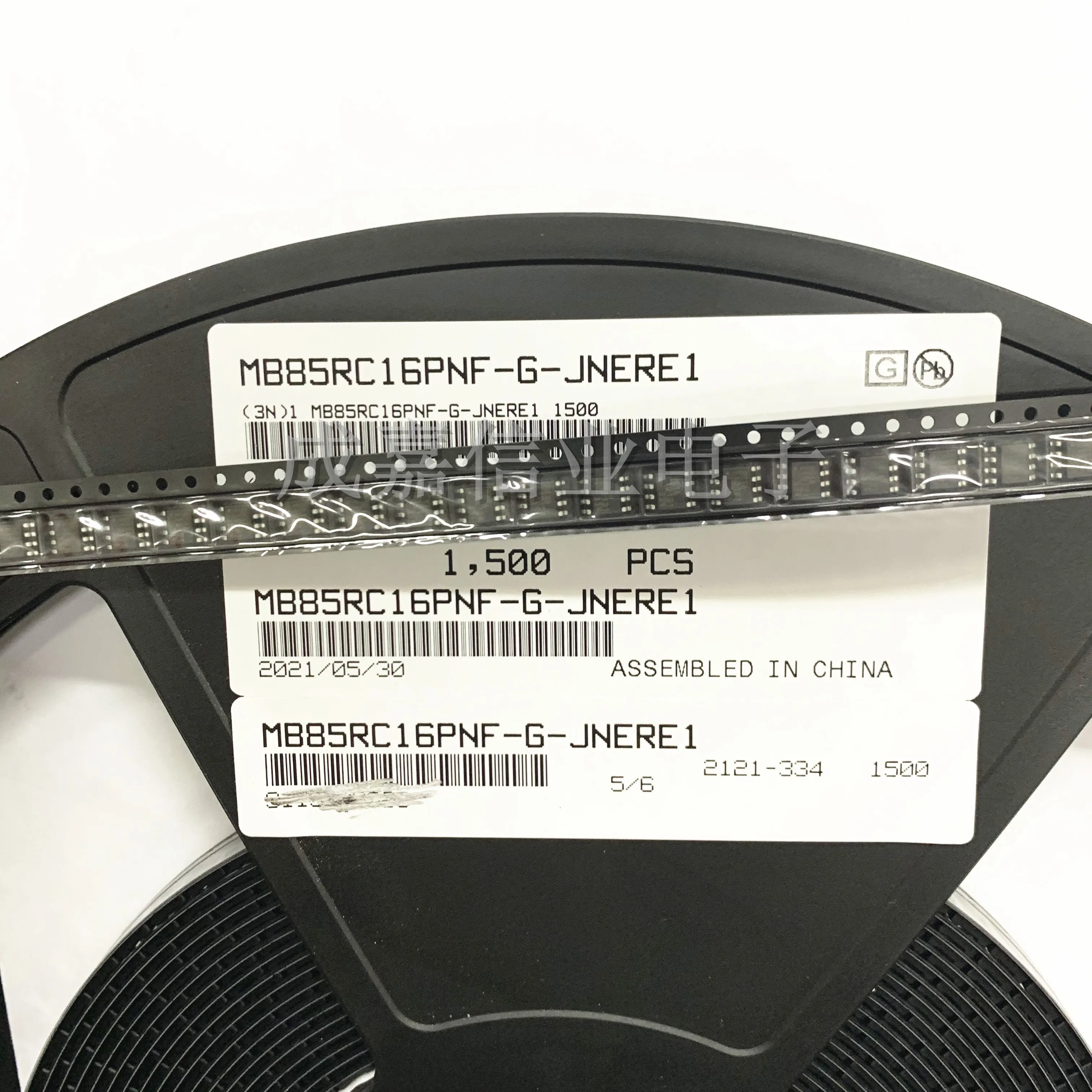 10 шт./лот MB85RC16PNF-G-JNERE1 МАРКИРОВКА SOP-8 RC16 F-RAM 16 Кбит FRAM I2C 2 7 В 3 6 Рабочая температура:- 40