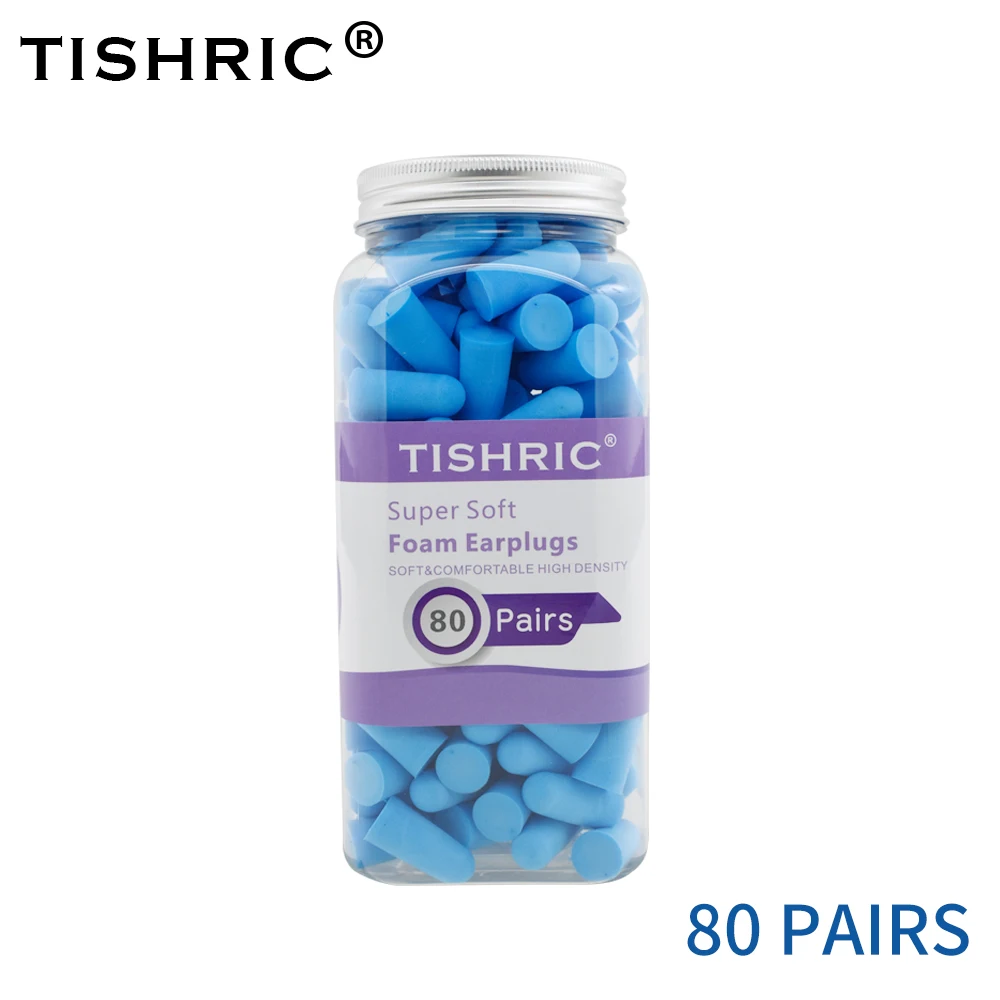 

Беруши TISHRIC из пенополиуретана синие