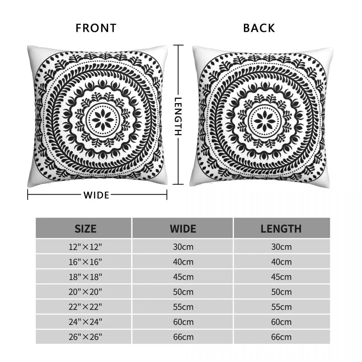 Рисунок 4 - Наволочка в стиле «хиппи»