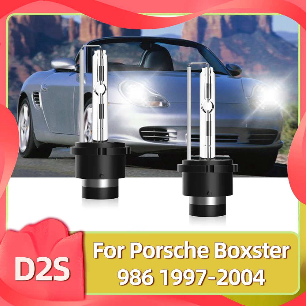 

Roadsun 2 шт. 6000 К ксенон HID фары лампы D2S заменить для Porsche Boxster 986 год 2004 2003 2002 2001 2000 1999 1998 1997
