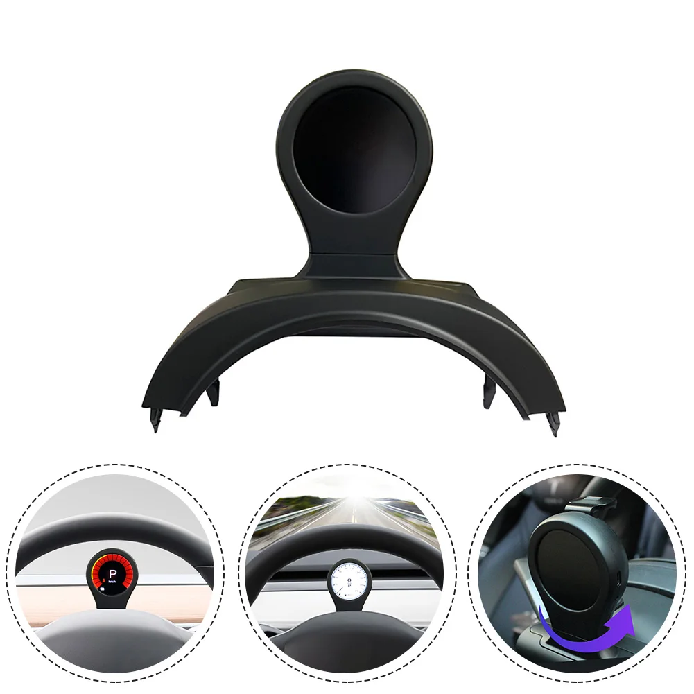 

Head Up LCD Display For Tesla Model Y Display Mileage Speed Door Open Informati Wireless QI Standard