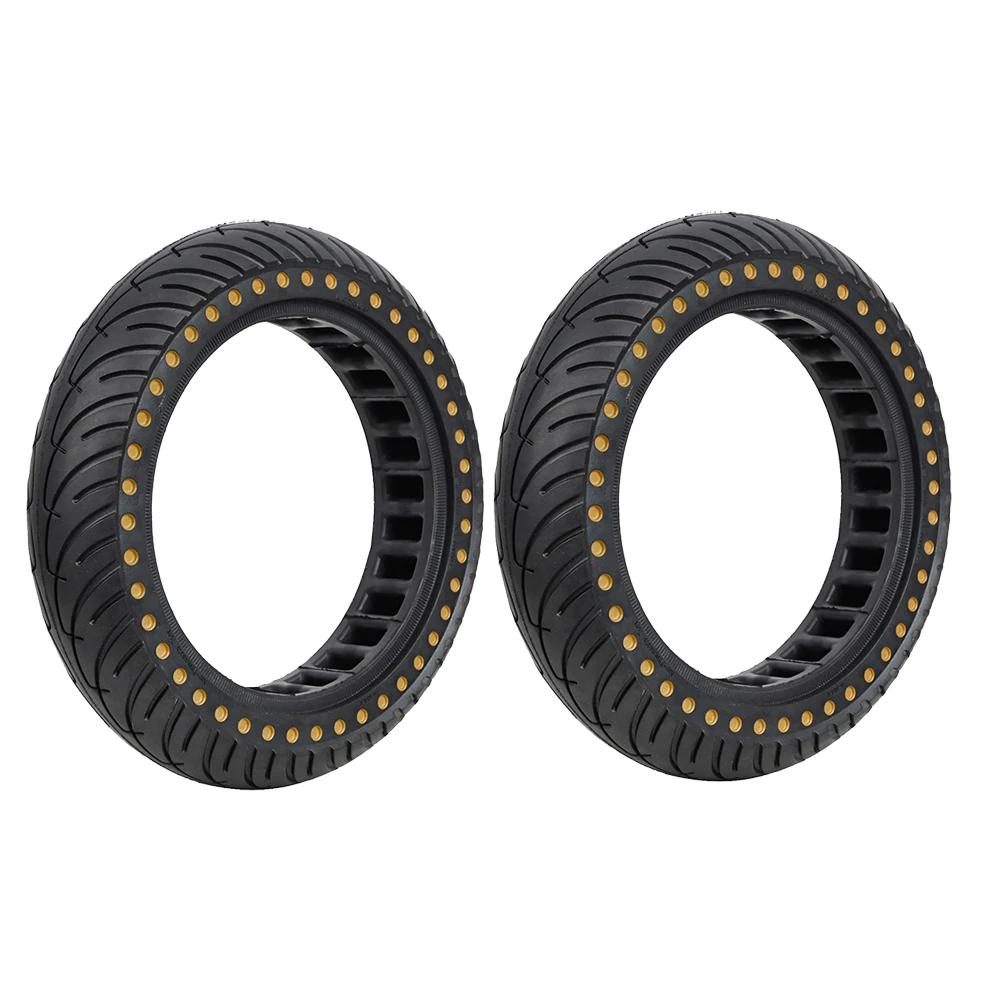 

Electric Scooter Tire Durable 8 1/2X2 Inner Tube Front Rear Millet Wear Color Solid Tire for M365 /Pro /1S Pro 2,Yellow