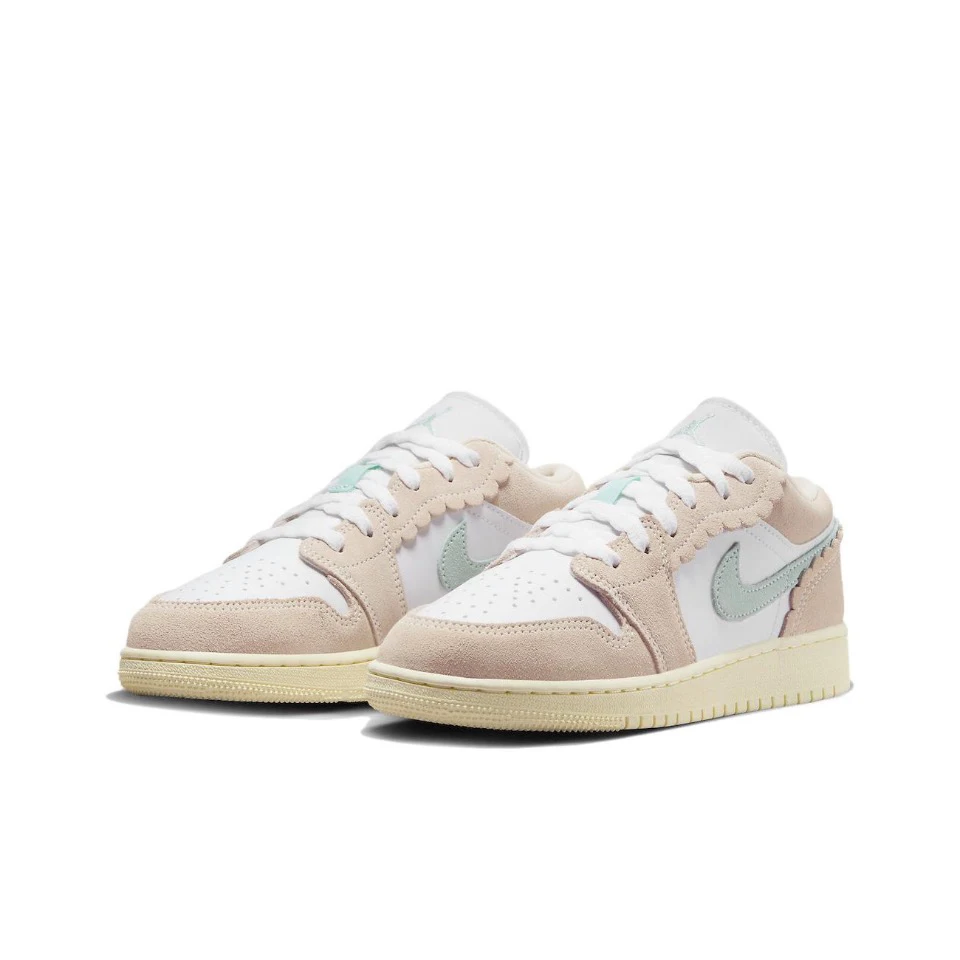 Женские низкие кроссовки Air Jordan 1 классические повседневные для баскетбола цвет
