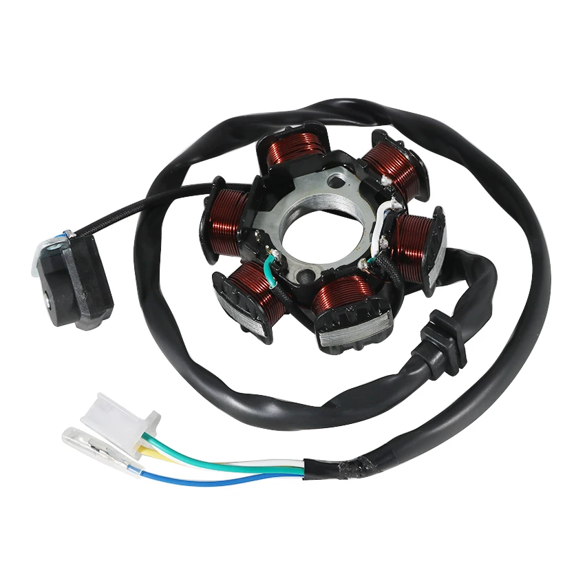 Фото Катушка статора генератора зажигания для мотоциклов Aeon ATV RS 125 180, RSII 125 180, Utility 125 180, Overland 125 180, OEM31120119-00A №2
