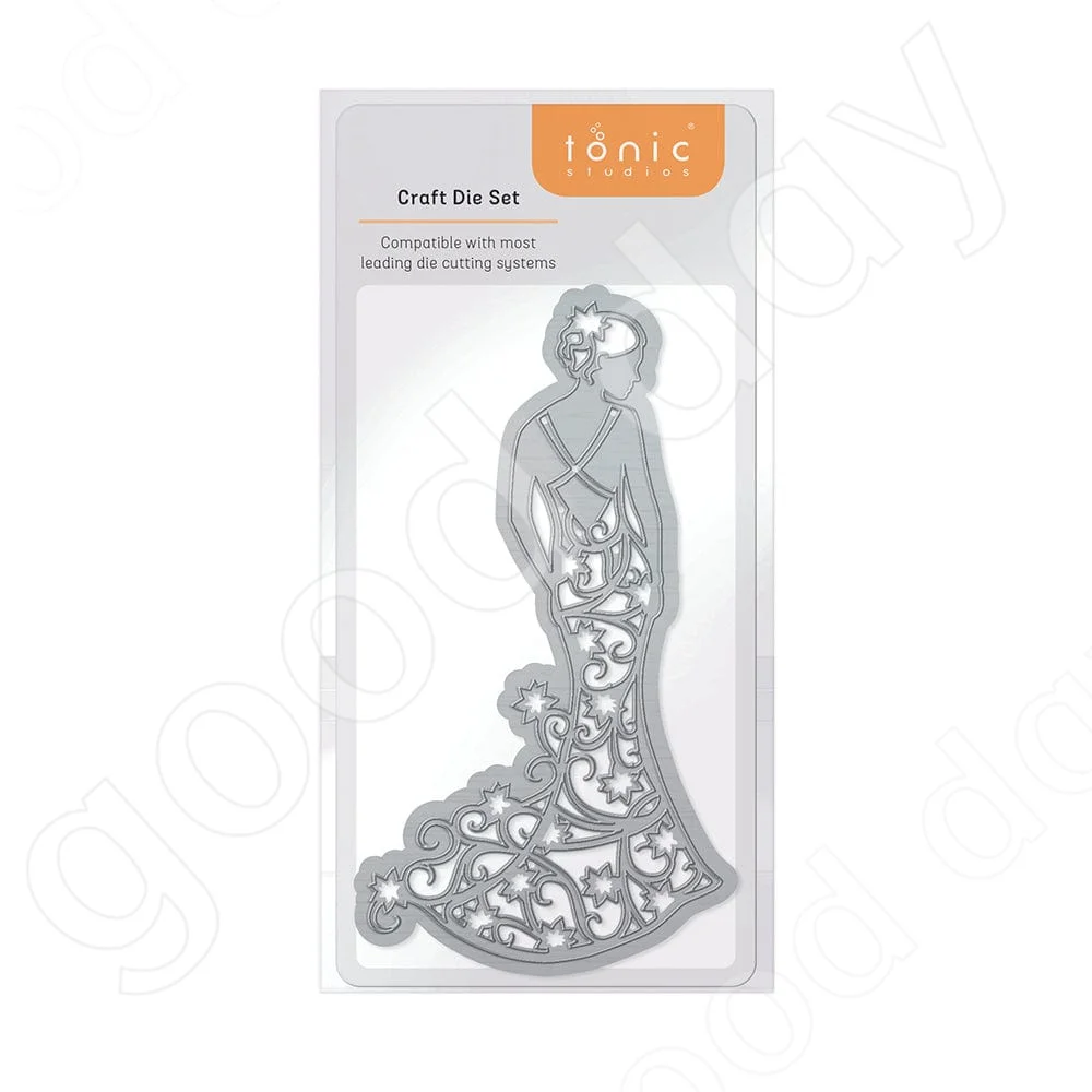 

2022 New Arrival hot sale Blushing Bride Metal cutting Dies Scrapbook Diary Decoration Embossing Template Diy Card Handmade
