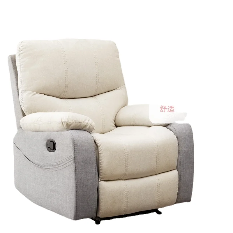 

YY Light Luxury Recliner Lazy Electric Function Living Room Home Faux Leather