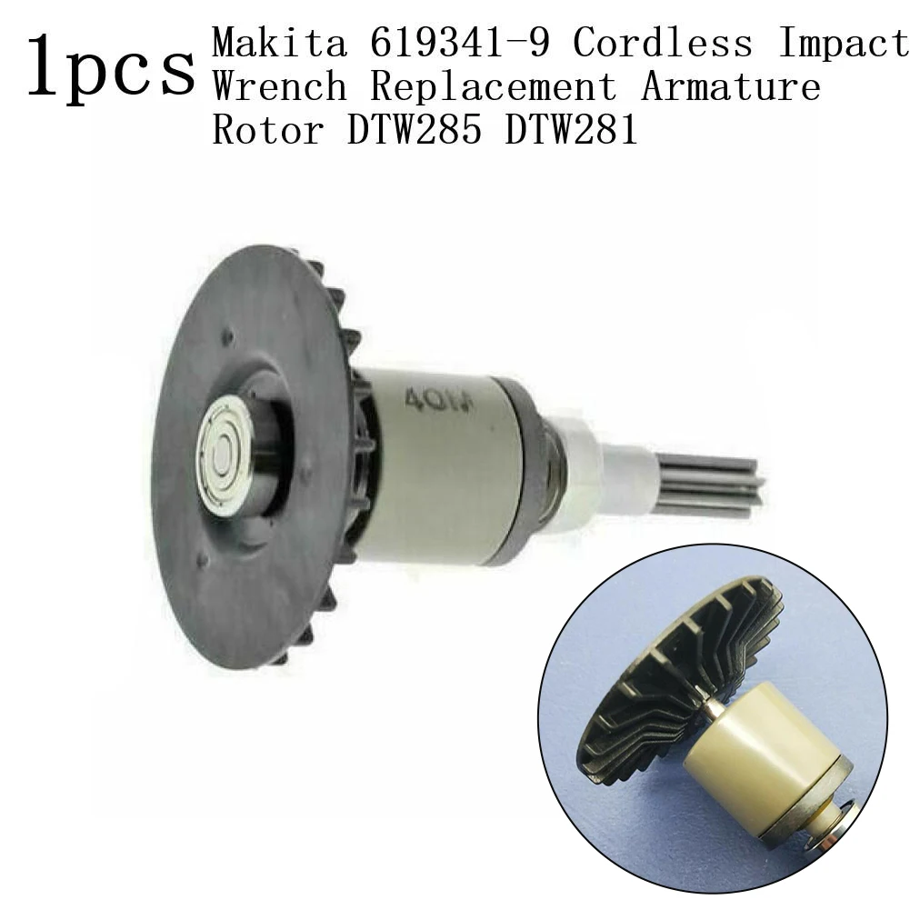 

Якорный ротор для Makita 619341-9 Беспроводная фотолампа DTW285 DTW281 аксессуары для электроинструментов