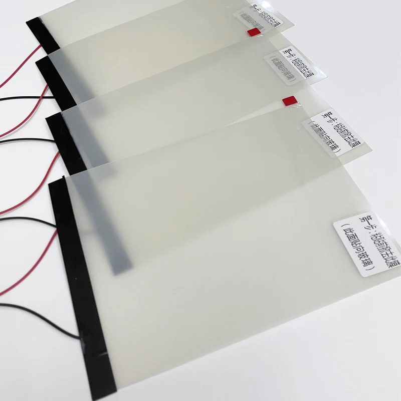 Электрическая тонирующая пленка для окон Da sen guan черная