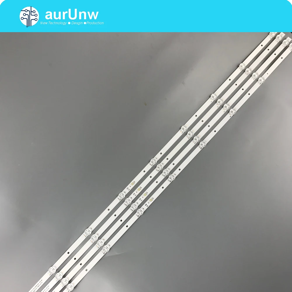 

LED backlight strip 9 lamp for PPTV PTV-50VU4 50C4 JL.D50091330-296AS-M_V01