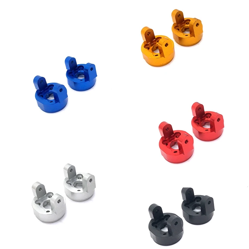 2 шт. металлический передний C-Hub Carrier Caster Block для Yikong YK4102 YK4103 YK6101 YK4082 RC Гусеничный