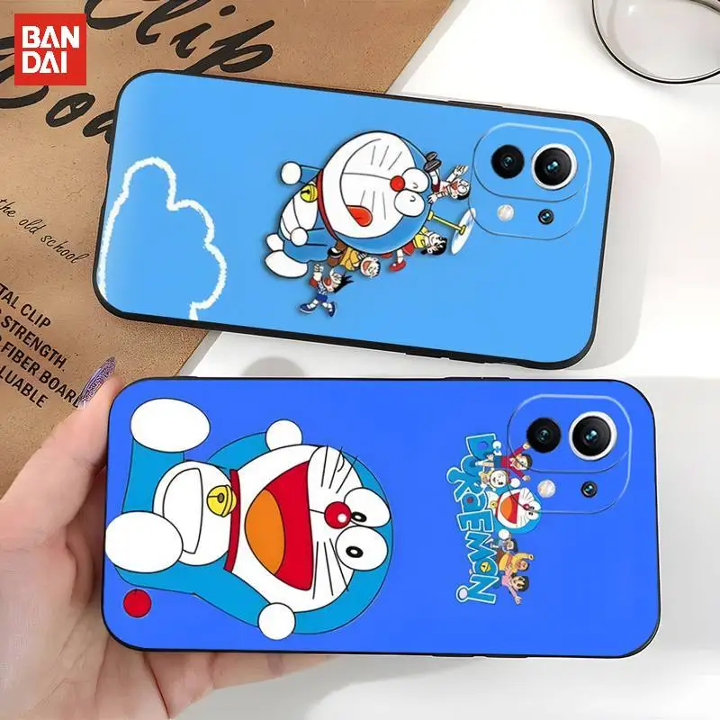 

Bandai Cute Doraemon Cartoon Phone Case Cover Funda For Redmi Note 11 10 9 8 6 Pro 10T 9S 8T 7 5A 5 4 Macia Design Shell Capa