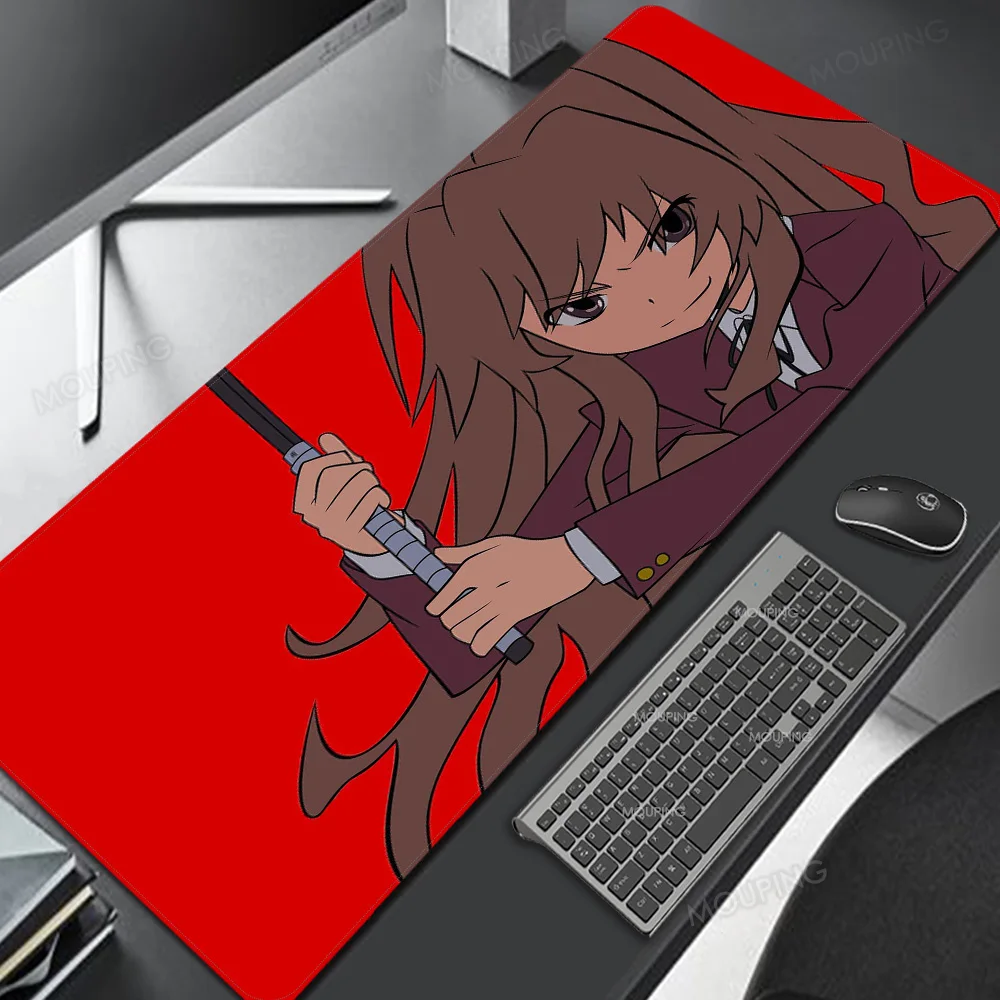 Милый большой красный коврик для мыши в стиле аниме Toradora самые дешевые вещи