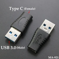 high speed usb 3 0 male to usb type c female otg data adapter converter type c cable adapter for samsung huawei xiaomi