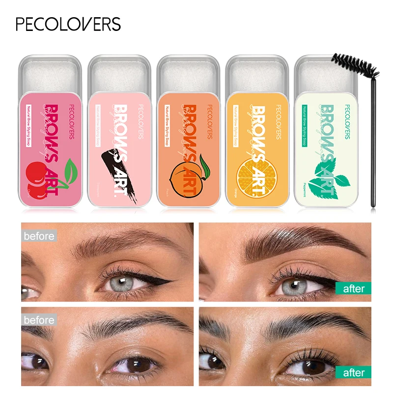 Wax Wild Eyebrow Styling Soap Eyebrow Enhancers Long-lasting Waterproof Colorless Transparent Eyebrow Shaping Gel Wax