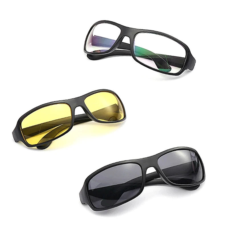 

Fashion Day Night Car Vision Driver's Eyewear Anti Anti-Glare Night Vision Driver Goggles Night Driving Enhanced Light Glasses