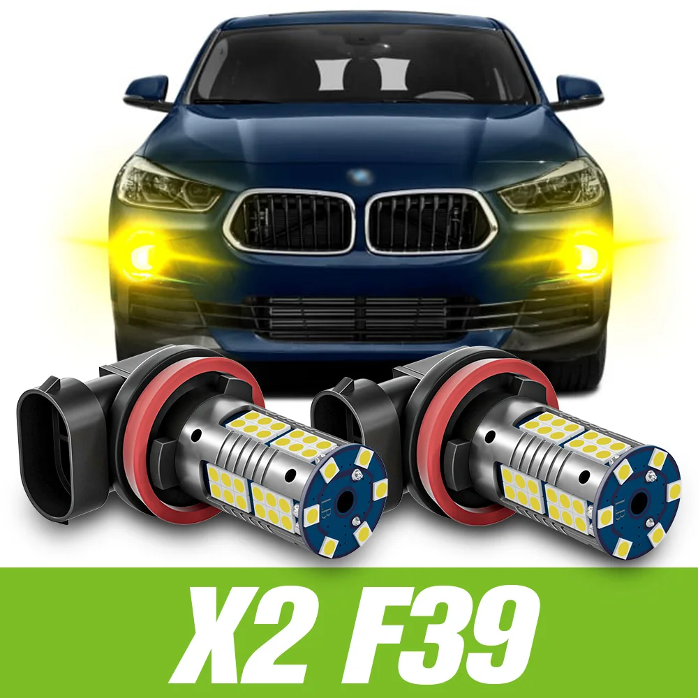 

2pcs For BMW X2 F39 LED Fog Light 2017 2018 2019 2020 Accessories