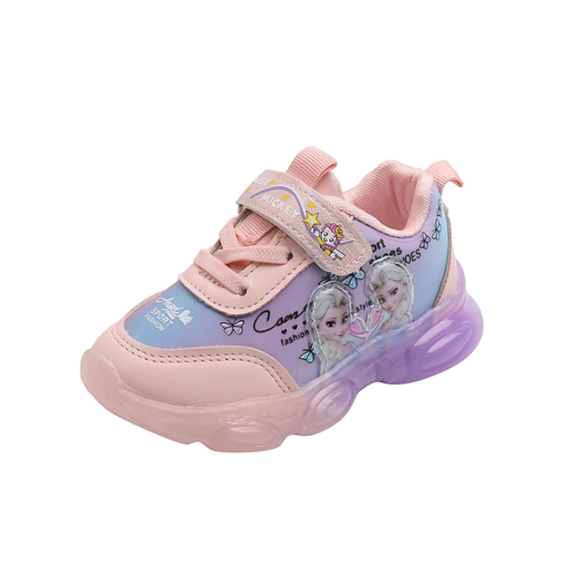 Кроссовки Детские сетчатые со светодиодной подсветкой размер 22-31 |