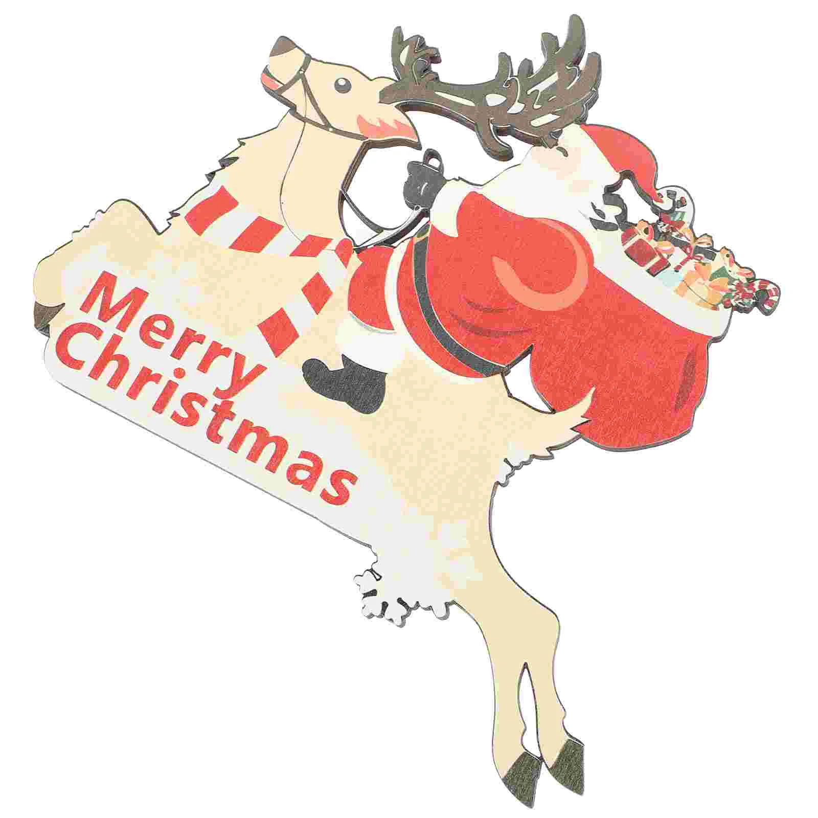 

Door Frame Decor Christmas Ornaments Adorn Home Corner Cartoon Funny Decoration Front