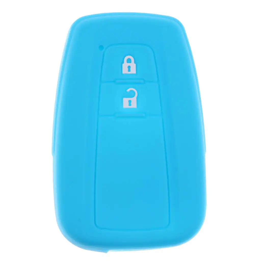 

Remote Key Cover Case FOB Shell 2 Button Silicone Automobile