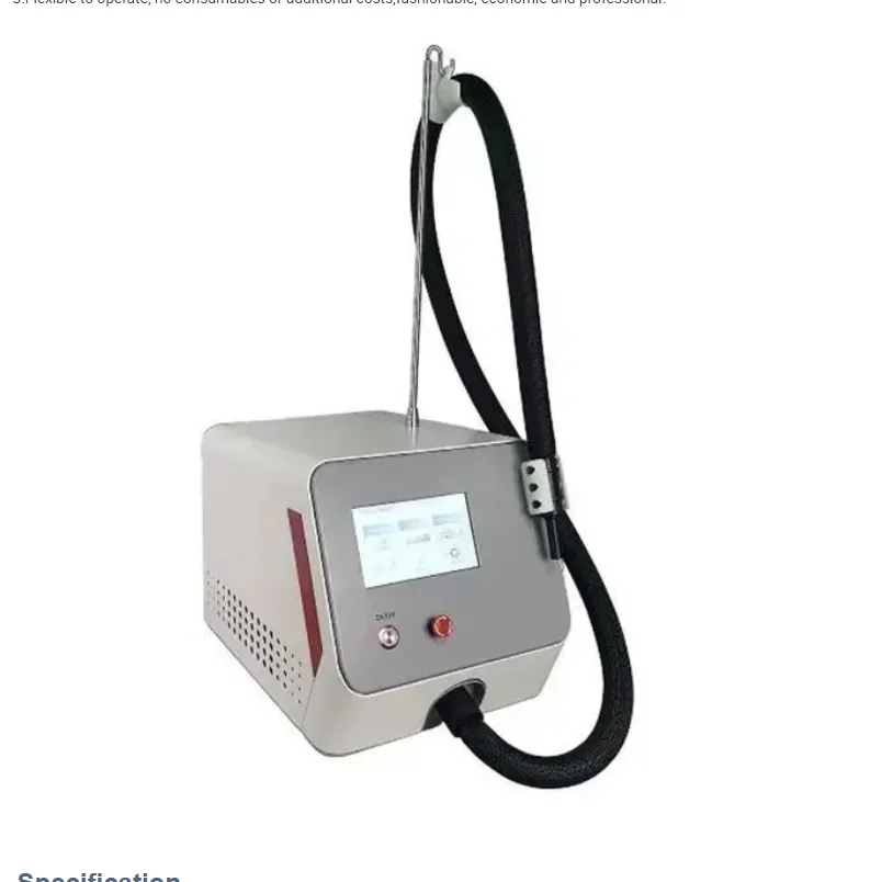 

Skin Cooling Machine for Laser Treatment Cryo Cold Air Chiller to Reduce Pain