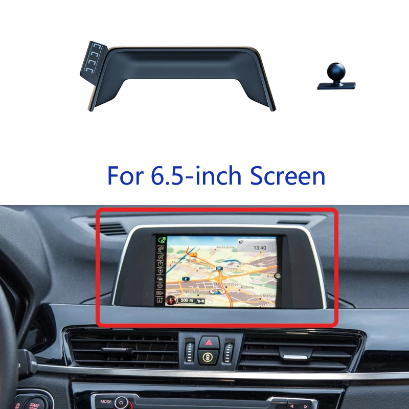 Автомобильный держатель телефона для BMW X1 F48 F49 2016 - 2019 X2 F39 2017-2019, Фиксированный экран, навигационный кронштейн, базовая Беспроводная зарядка
