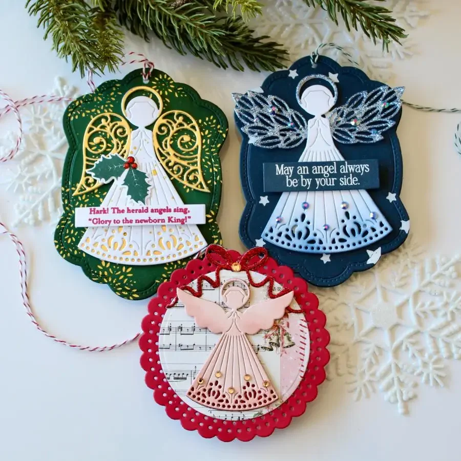 Металлические штампы для скрапбукинга &quotРождественская елка&quot