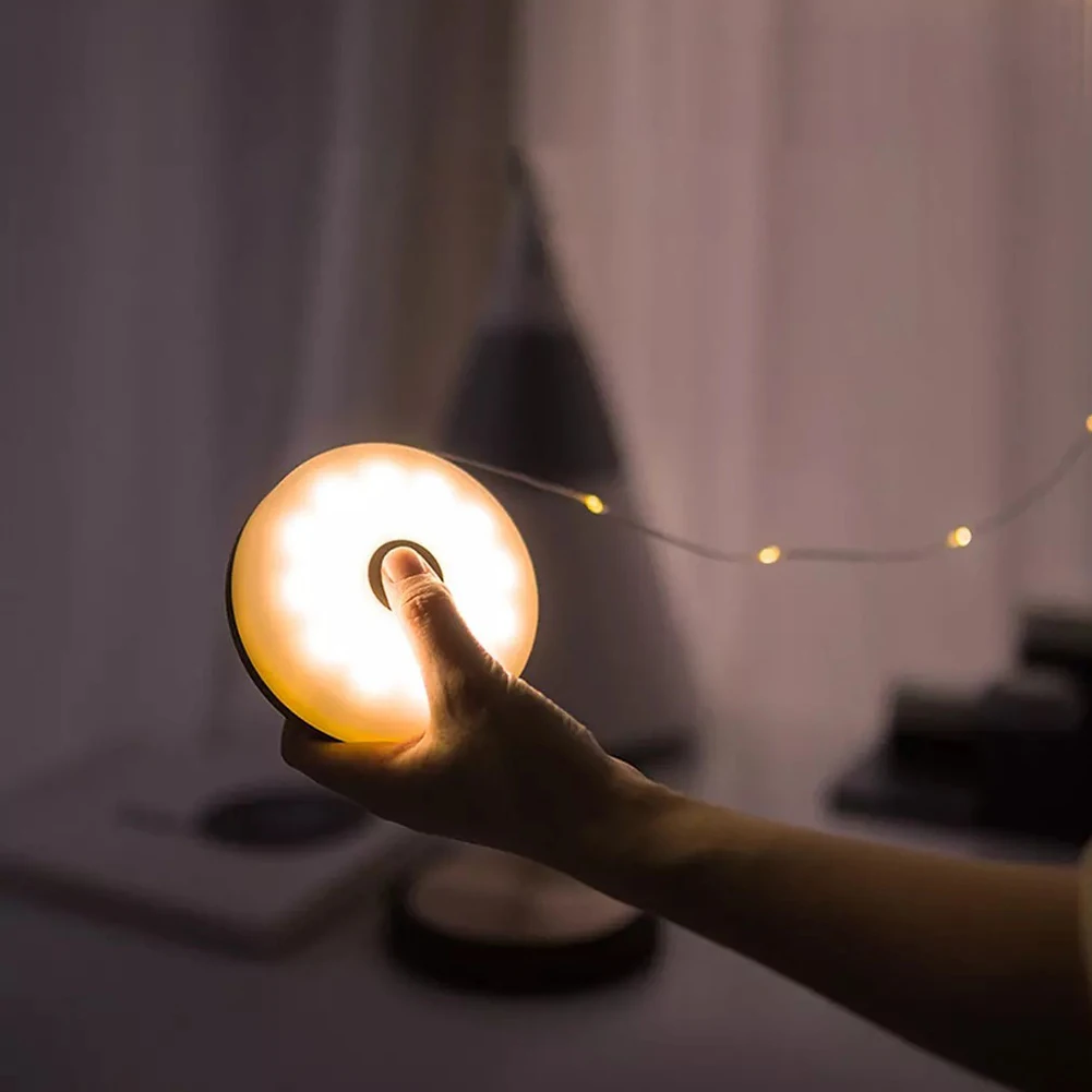 

Светодиодный лампа для кемпинга, перезаряжаемая аварийная лампа, гирлянда для дома, портативный Водонепроницаемый ночник, атмосферный декор для палатки