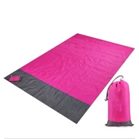 camping mat waterproof pocket beach blanket portable picnic mat mattress outdoor camping picnic travel mat sand beach mat