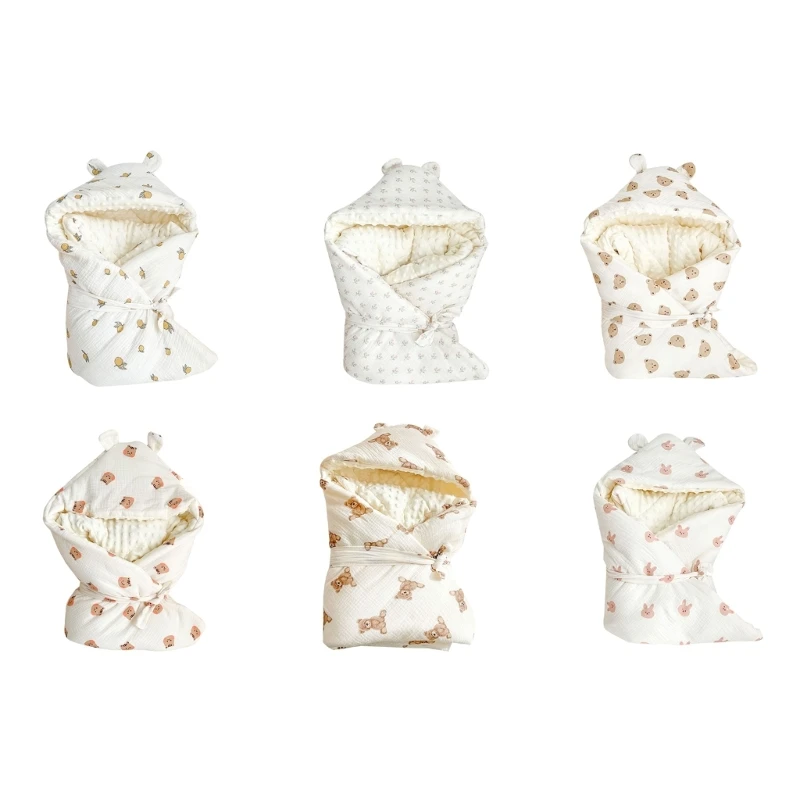 

Пеленка для детской коляски, утолщенный спальный мешок, зимнее одеяло, подарочное покрывало для новорожденных