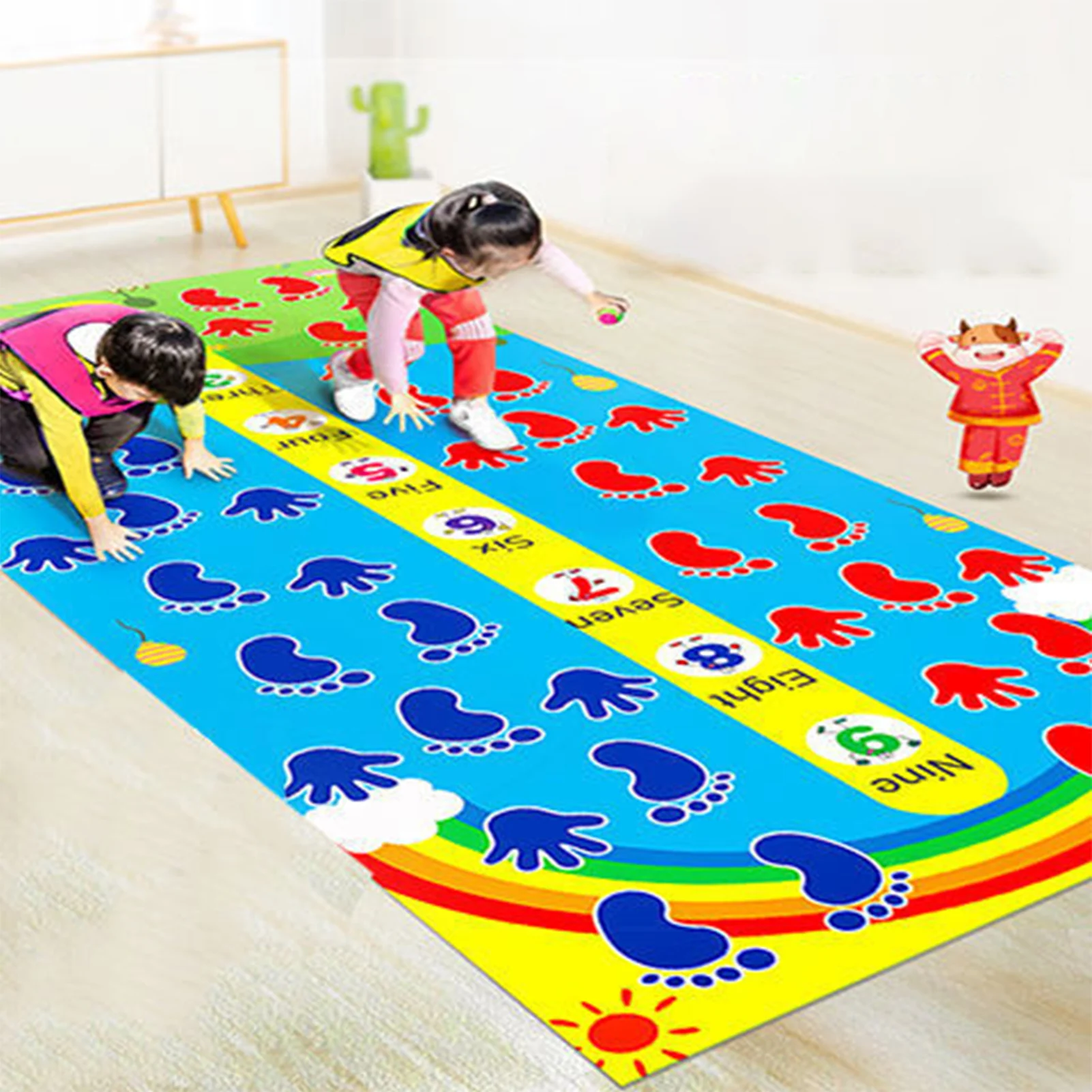 

Cloth Crawling Play Game Mat Waterproof Crawl Game Carpet Parent-child Interactive Playing Cloth Rug Indoor Outdoor Game Toy