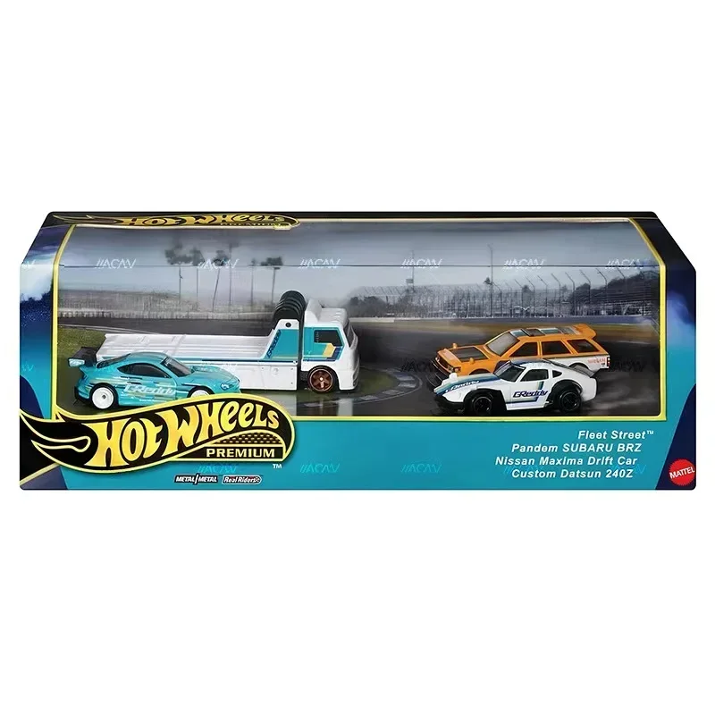 Оригинальные автомобили Hot Wheels премиум-класса Greddy Fleet уличные игрушки для
