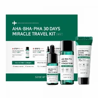 some by mi aha bha pha 30 days miracle travel kittoner 30mlserum 10mlcream 20g face skin care set somebymi korean cosmetics