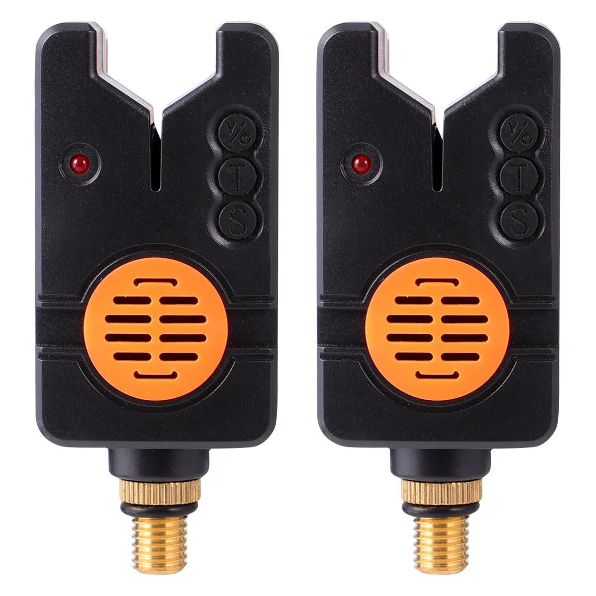 

2 pcs Fishing Electronic Alarm High Sensitivity Loud Alarm Throwing Rod Squid Bell