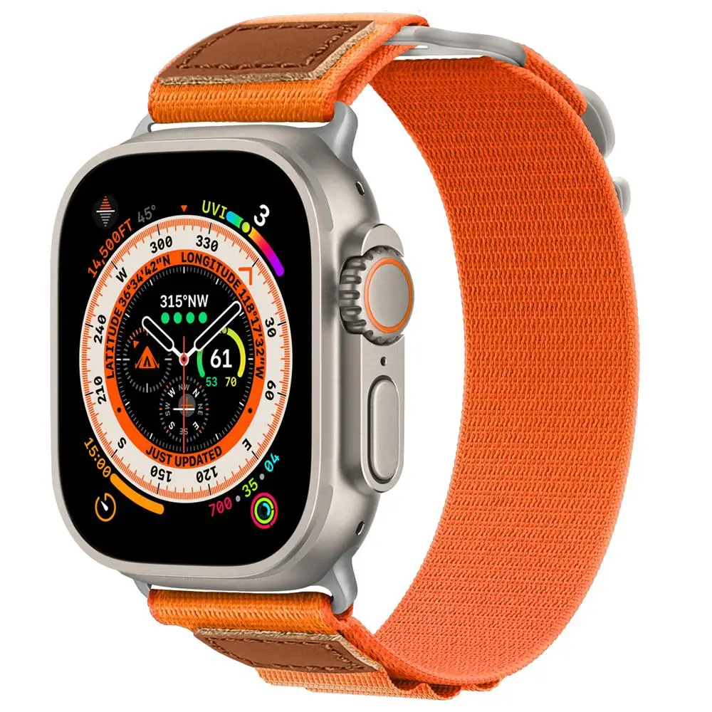 

Alpine Loop for Apple Watch Ultra Band 49mm 44mm 40mm 45mm 41mm 42mm 38mm 45 mm correa bracelet iWatch series 7 6 5 3 se 8 Strap