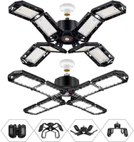 Светодиодный лампы для гаража с 8 регулируемыми панелями E26/E27, потолочный светильник для магазина, Рабочая лампа 150 Вт, 15000 люмен, лампа для цеха, промышленного освещения