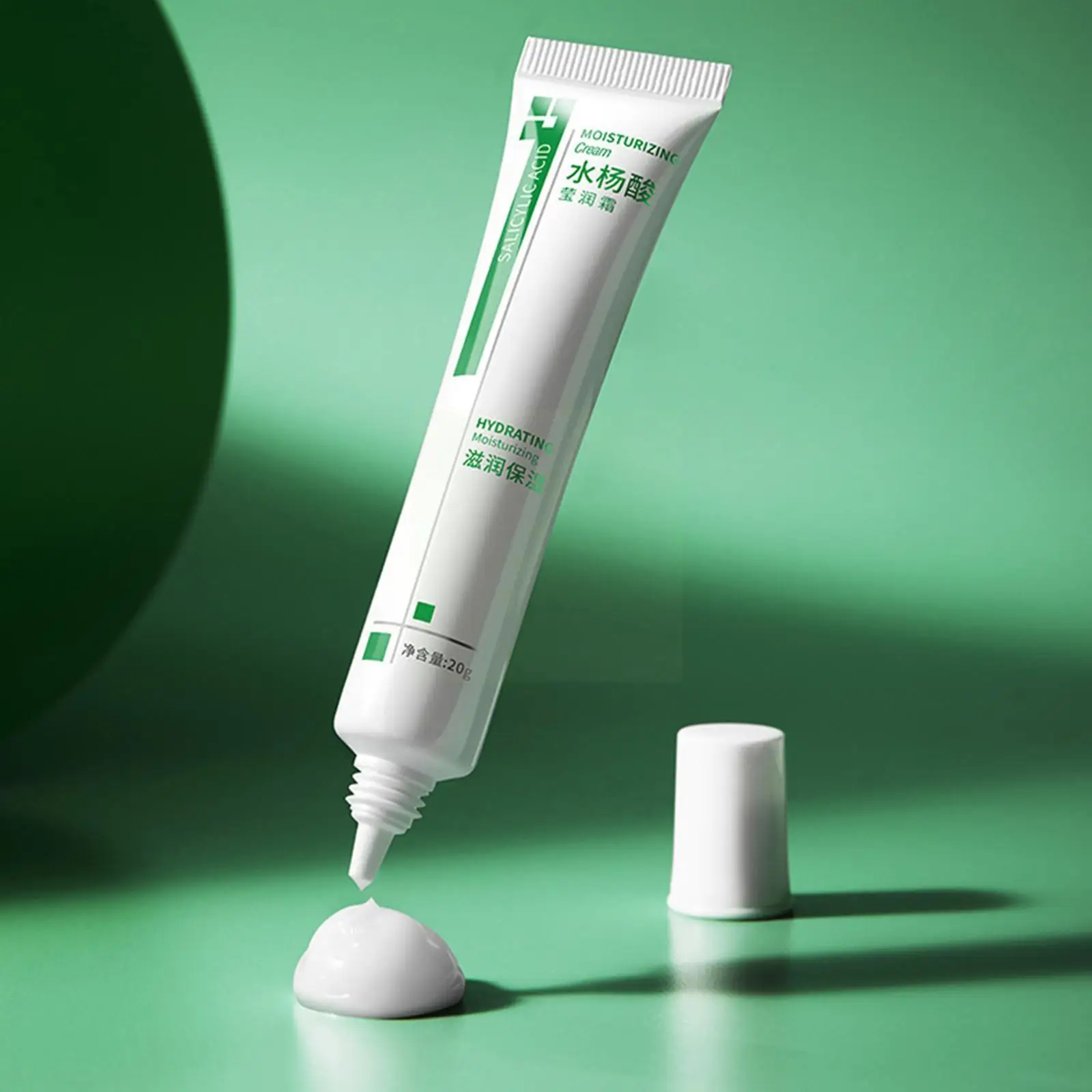 

Salicylic Acid Shrink Pores Face Cream Acne Treatment Whitening Moisturizing Firm Cosmetics Control Oil Blackheads Remove V6F5