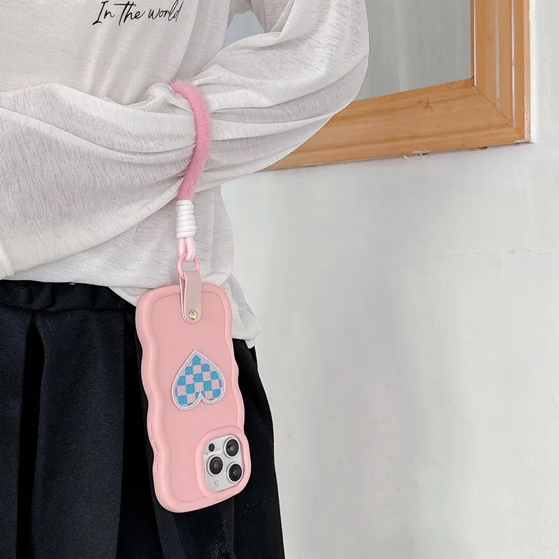 Heart Fur Rope Waves Soft Phone Case For Xiaomi Redmi 13C 5G 12C 10C 9C 12 10 9 8 8A 9A 9AT 9T 10A 11A A1 A2 Plus A3 4G Cover