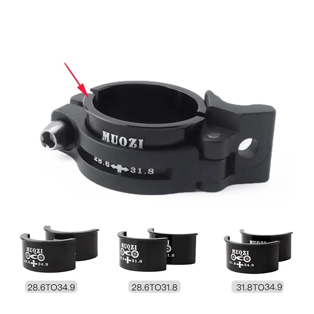 Адаптер переднего переключателя из алюминиевого сплава легкий переходник для от