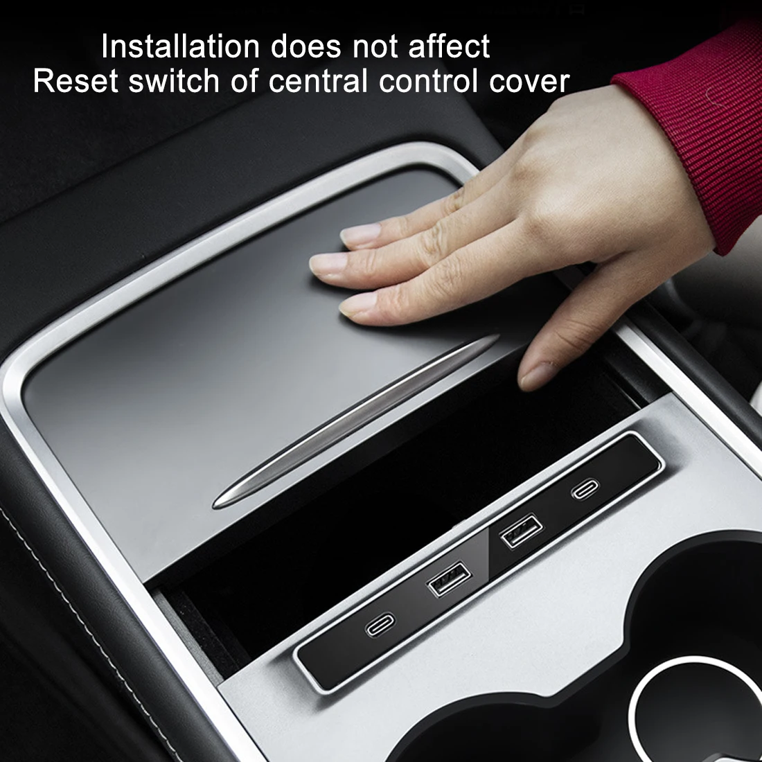 Аксессуары для док-станции Tesla Model Y 3 2021-2023 умный адаптер быстрой зарядки