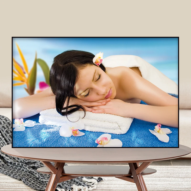 

Spa Body Health Meditation Massage Beauty Salon Posters Pictures Canvas Wall Art Home Decor Paintings for Living Room Decoration