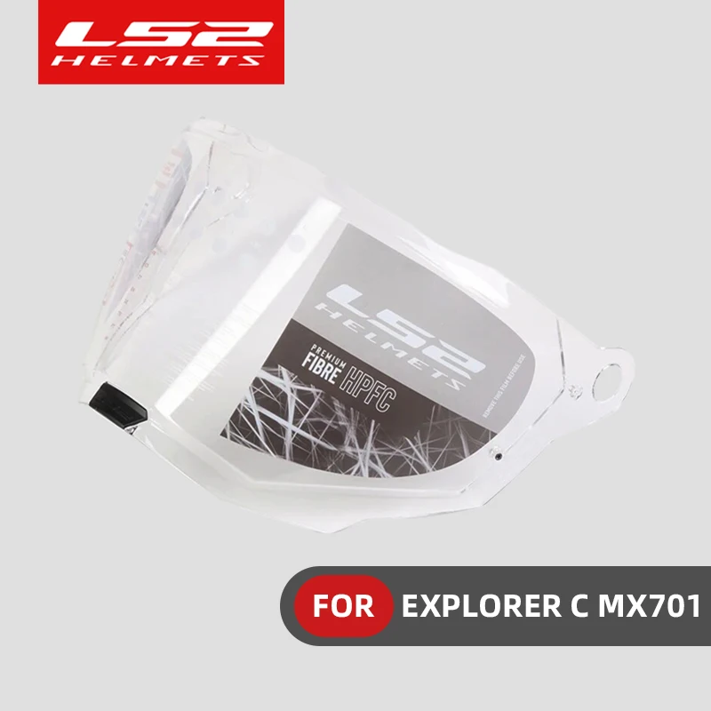 

Оригинальный козырек LS2 MX701 для LS2 EXPLORER Rally, внедорожный мотоцикл, шлем MX701, дополнительная замена защитной линзы