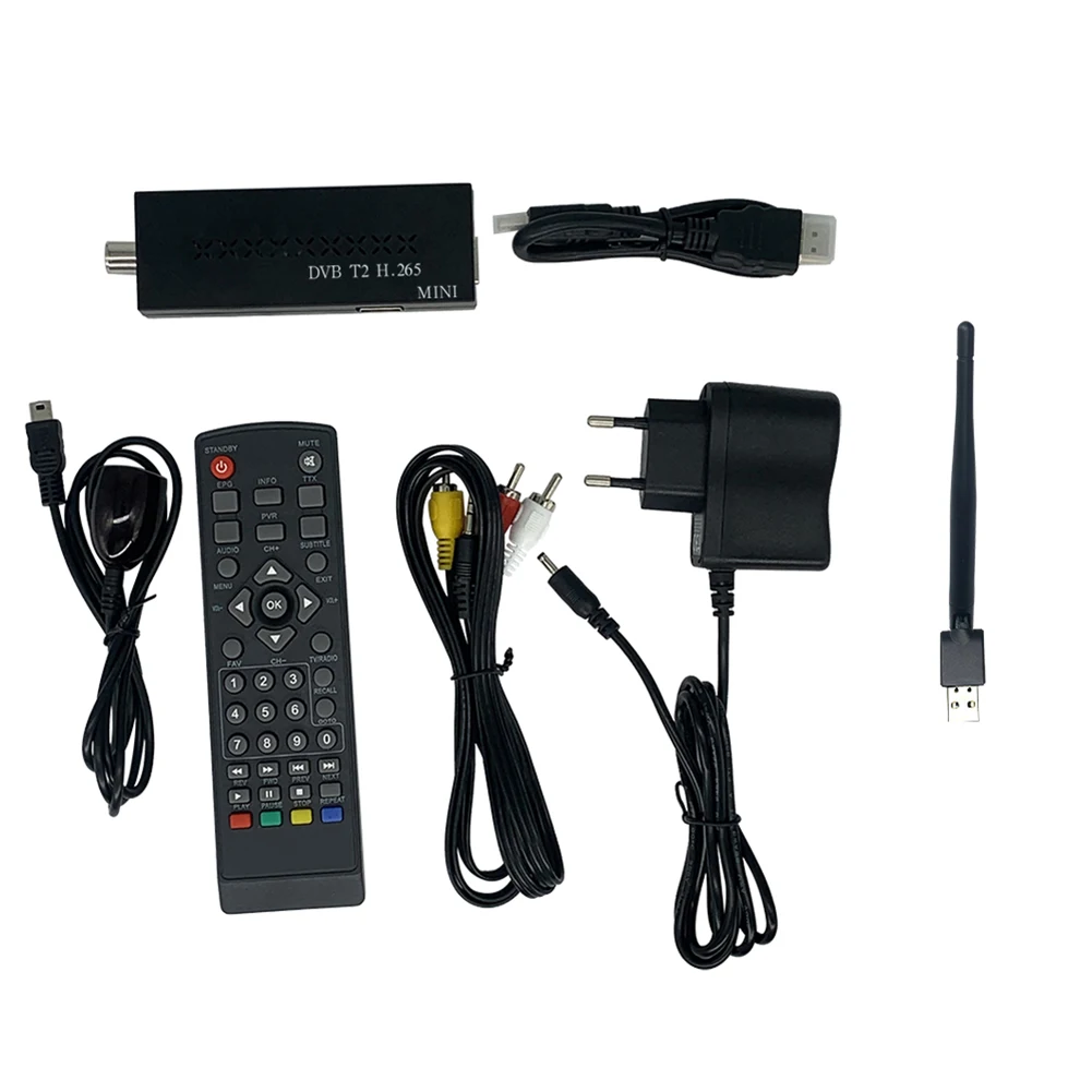GX6702H5 512 Мбит DDR3 32M TV декодер для тюнера DVB T2MINI H.265 комплект итальянской русской
