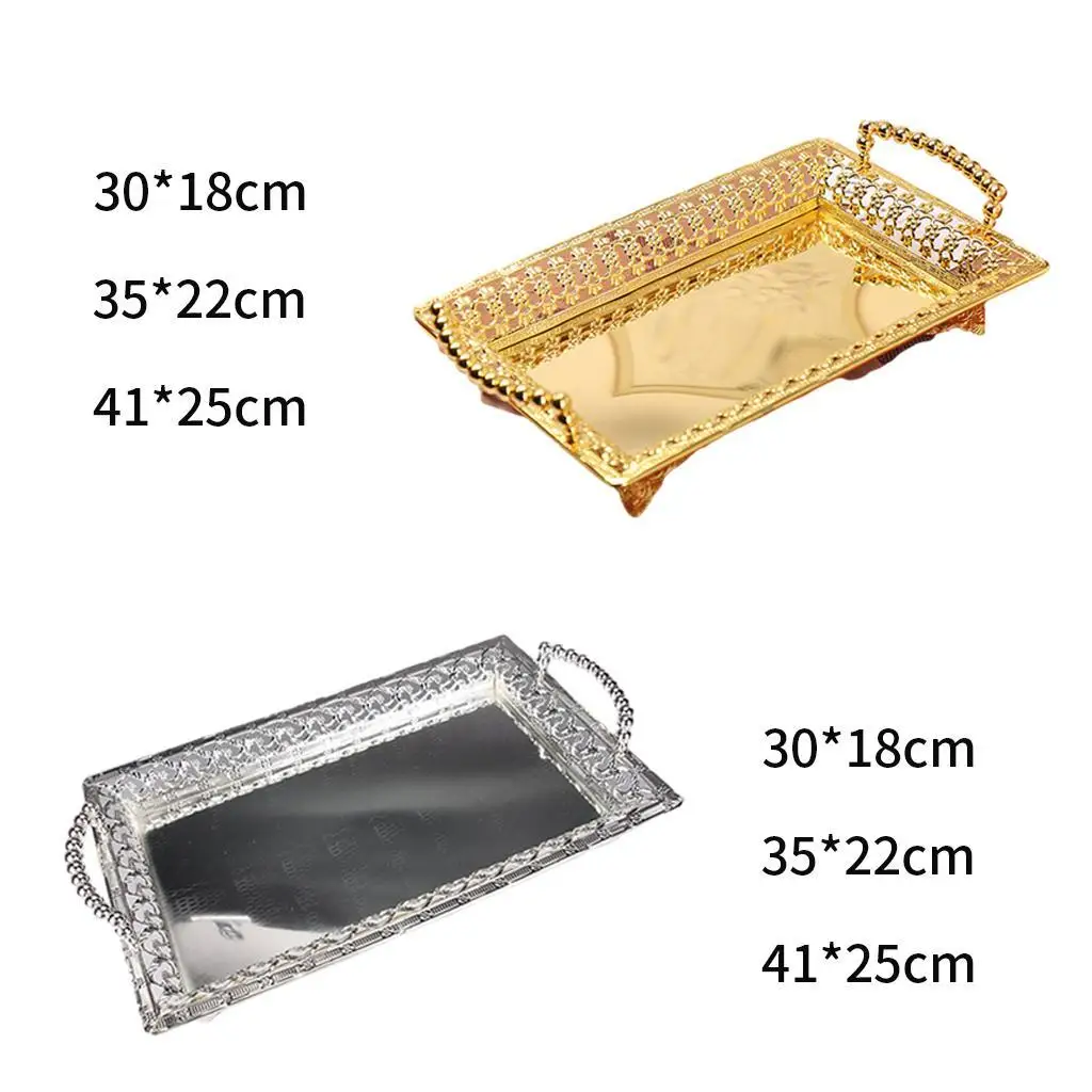 

Metal Fruit Sugar Trays KTV Hotel Basket Wedding Dish