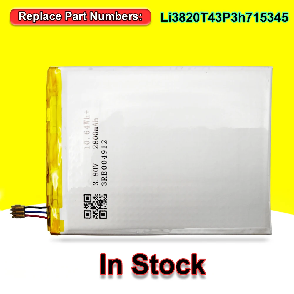 Фото Li3820T43P3h715345 Аккумулятор для ZTE Grand S Flex MF910 MF910S MF910L MF920 MF920A MF920S MF920V MTC 835F 3,8 В 10,64 Втч 2800 мАч №3