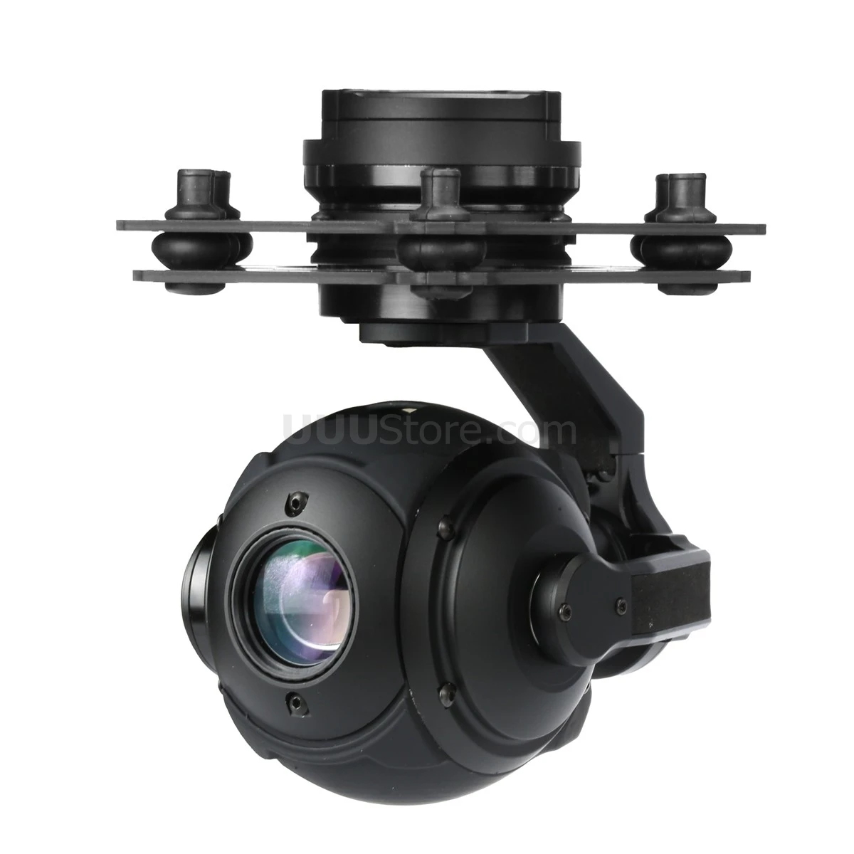 Фонарик FPV Сферический 10x оптический зум 1/3 CMOS камера с 3-осевым
