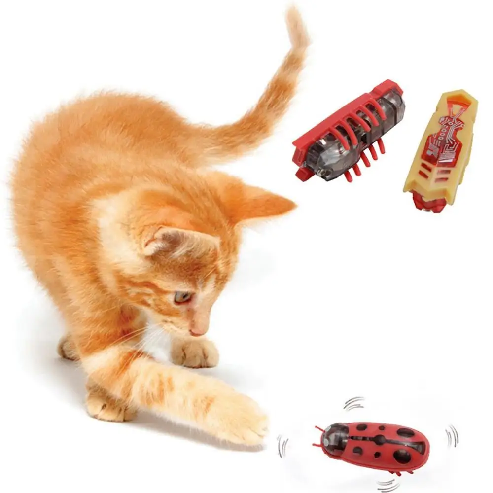 1 шт. красочная креативная мини-электрическая игрушка для домашних животных