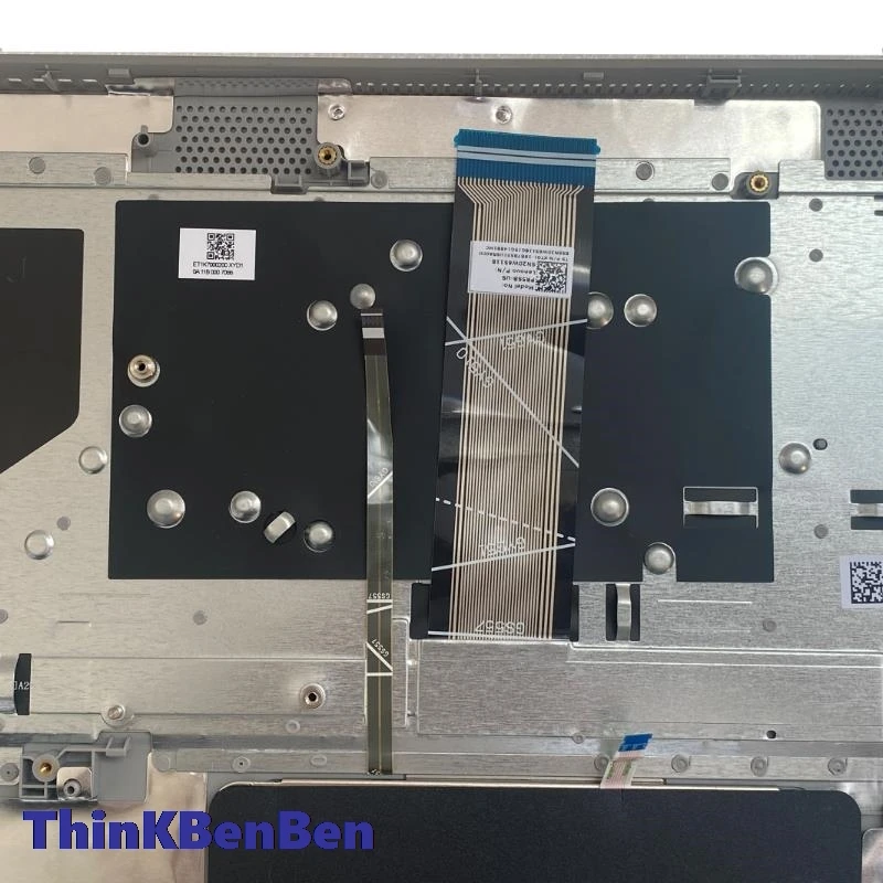 IT итальянский платиновый серый верхний чехол для клавиатуры упор рук Lenovo Ideapad 5 15