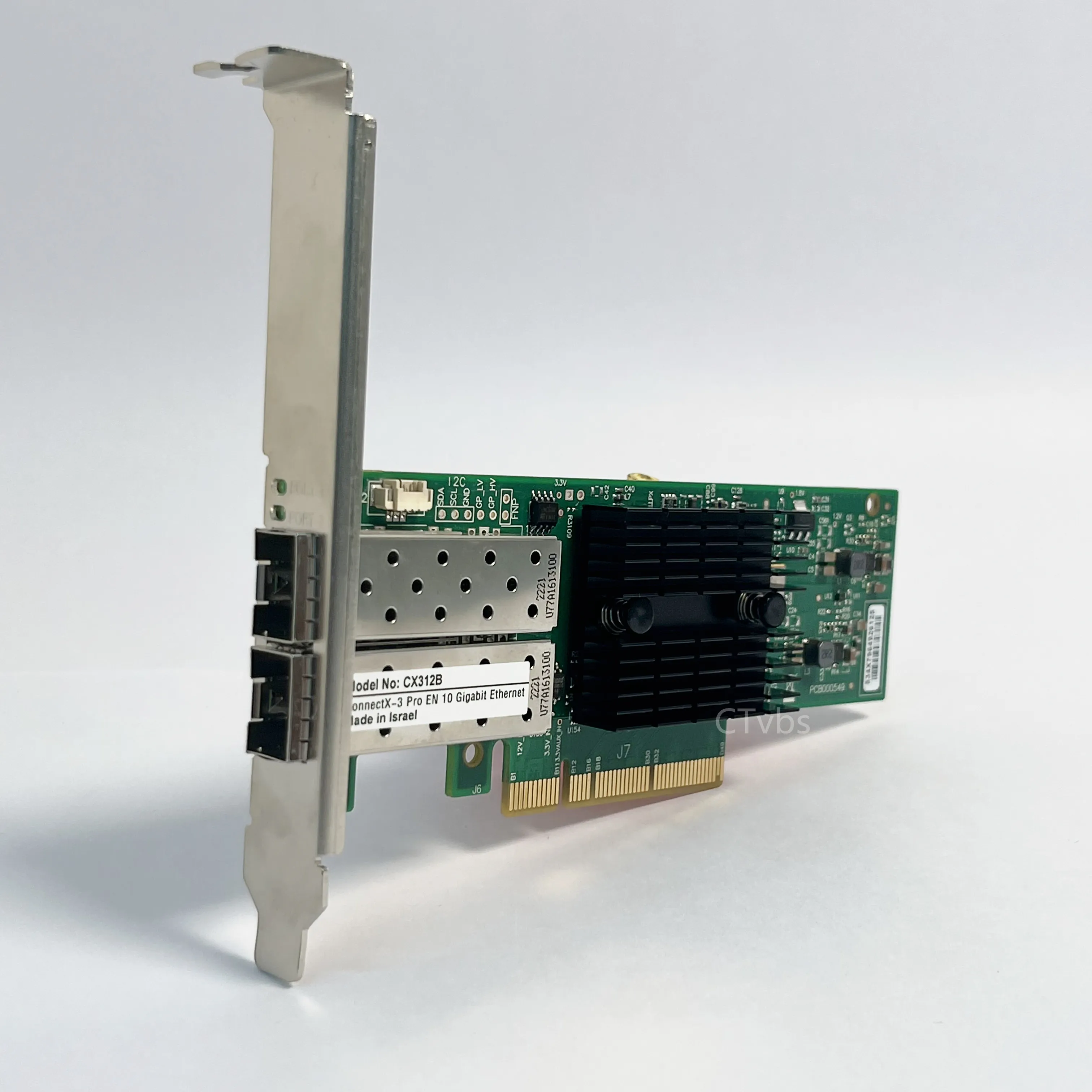 CX312B ConnectX-3 Mellanox CX312B-XCCT 10Gbe Pro SFP+ Dual Port Ethernet Adapter
