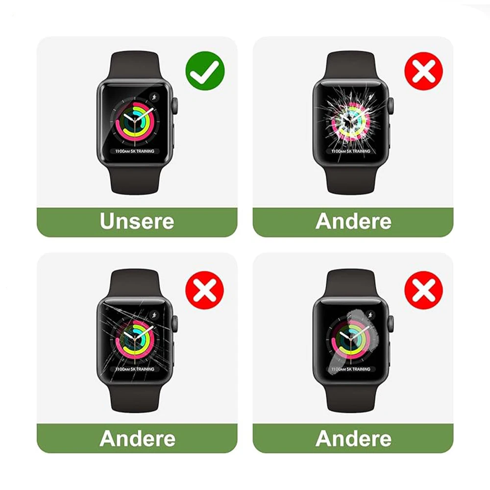 Защитная Пленка Для Apple Watch 7 6 SE 5 38/40/41/42/44/45 Мм Керамическая IWatch Ultra 49 Не Стекло