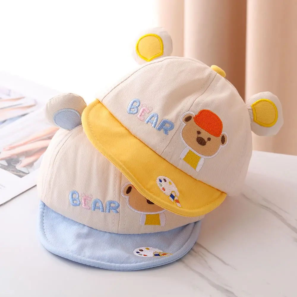 

Kids Boy Girl Cute Deer Dots Outdoor Fisherman Hat Spring Summer Baby Baseball Cap Sun Hats Cartoon Bear